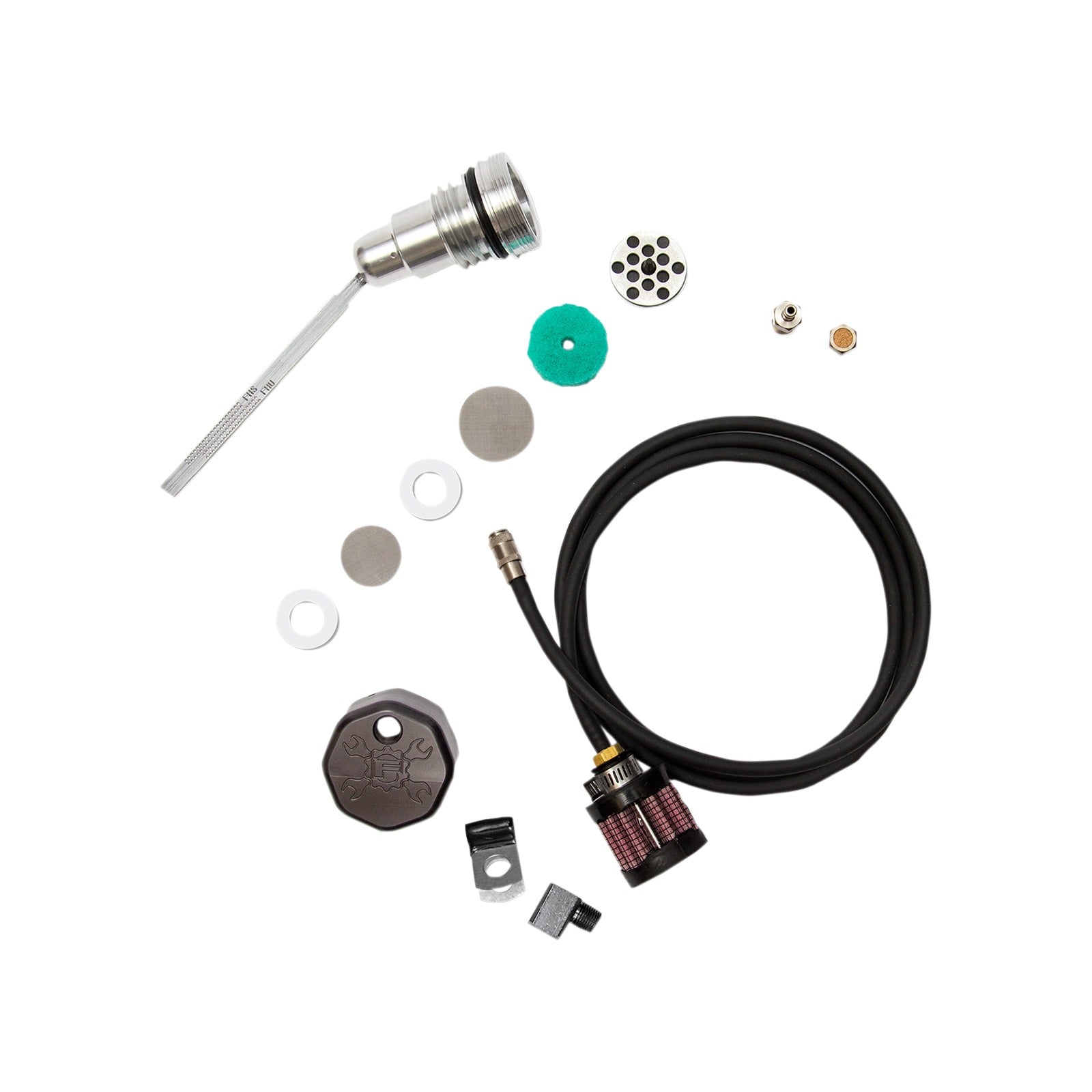 FEULING PARTS - VENTED DIPSTICK - BLACK - DYNA