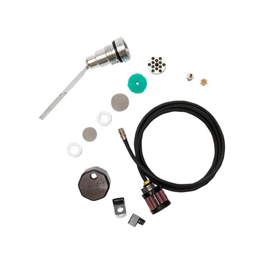 FEULING PARTS - VENTED DIPSTICK - BLACK - DYNA