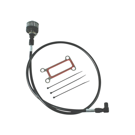 FEULING PARTS - OIL TANK BREATHER KIT - BLACK - 99'-01' TOURING