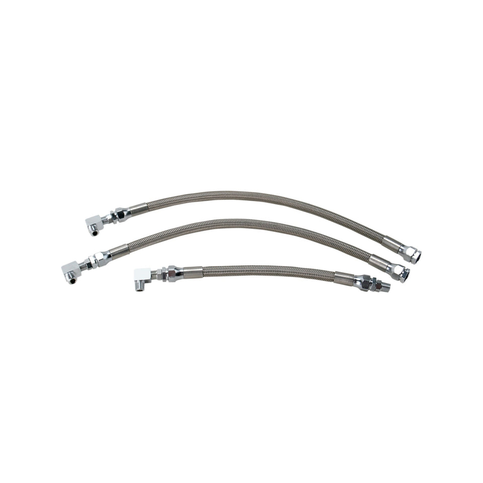 DRAG SPECIALTIES - OIL LINE KIT - STAINLESS STEEL - FXR