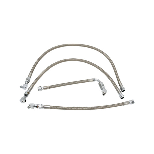 DRAG SPECIALTIES - OIL LINE KIT - STAINLESS STEEL - FXR