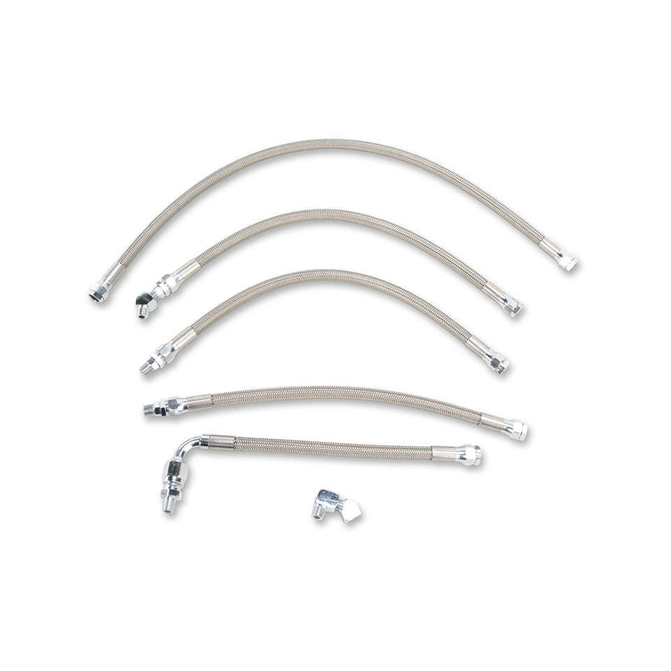 DRAG SPECIALTIES - OIL LINE KIT - STAINLESS STEEL - FXR