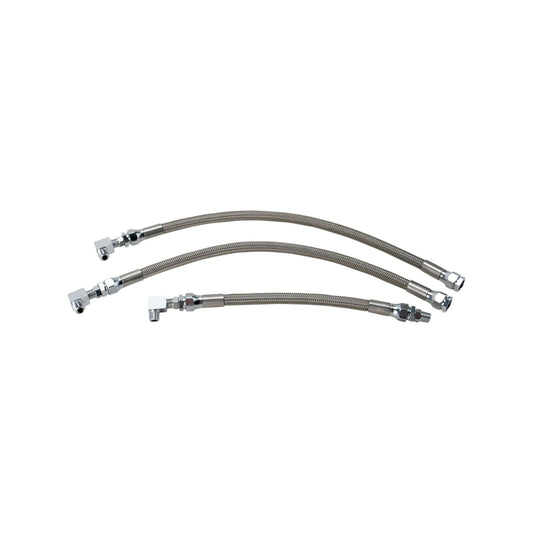 DRAG SPECIALTIES - OIL LINE KIT - STAINLESS STEEL - DYNA