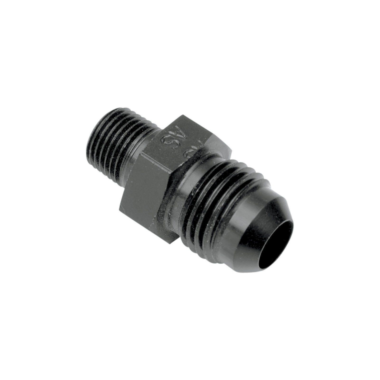 GOODRIDGE - OIL LINE FITTING - BLACK - STRAIGHT - 1/4" NPT