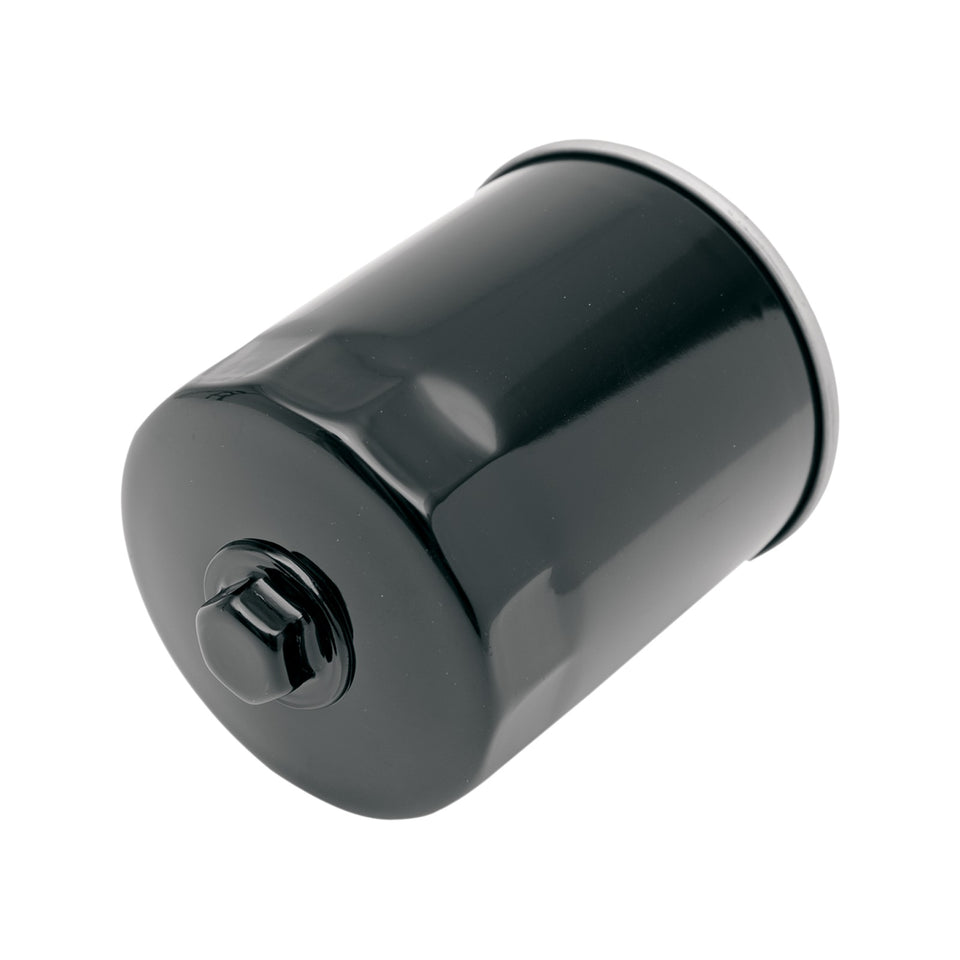 DRAG SPECIALTIES - OIL FILTER WITH NUT - BLACK