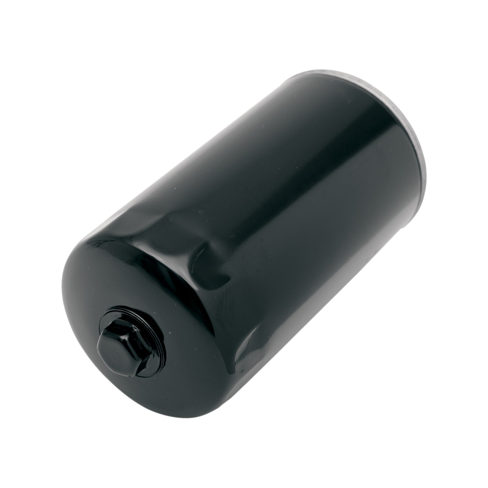 DRAG SPECIALTIES - OIL FILTER WITH NUT - BLACK - DYNA