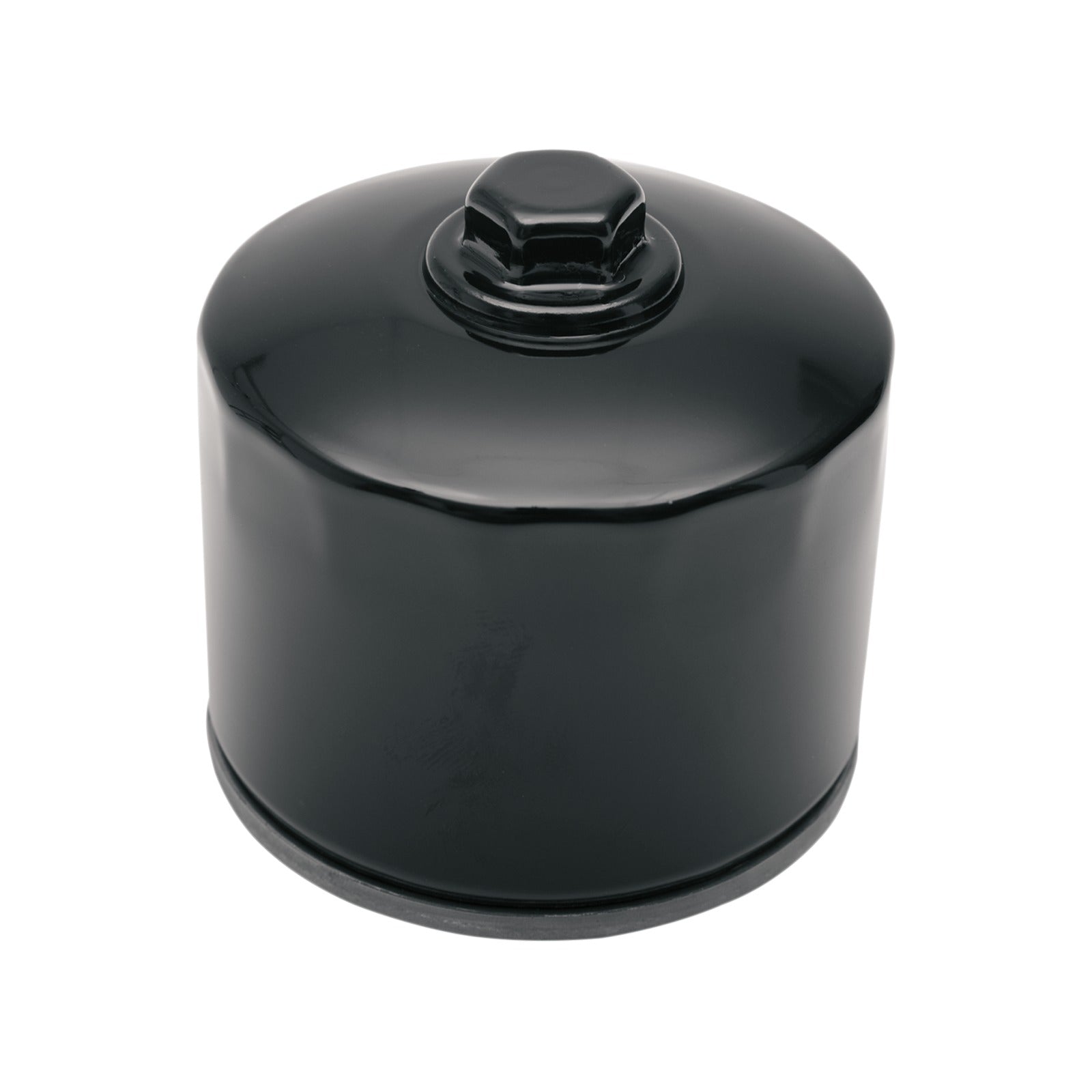 DRAG SPECIALTIES - OIL FILTER WITH NUT - BLACK