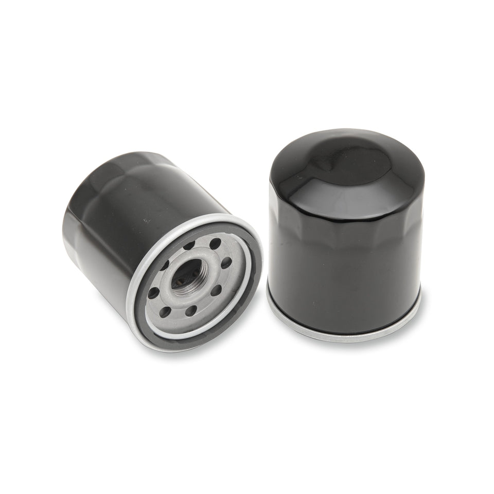 DRAG SPECIALTIES - OIL FILTER - BLACK - VICTORY