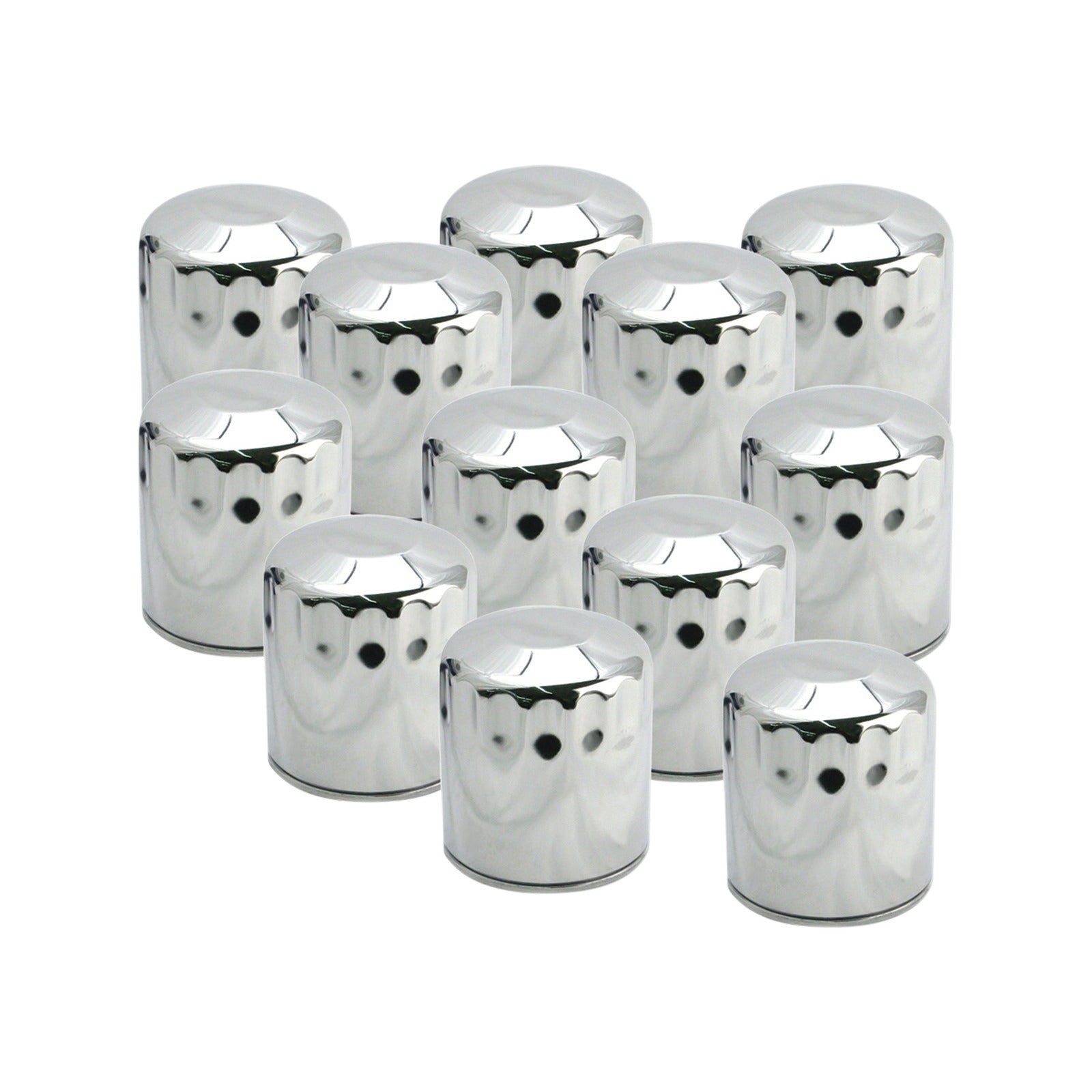 S&S CYCLE - OIL FILTERS - CHROME - 12-PACK