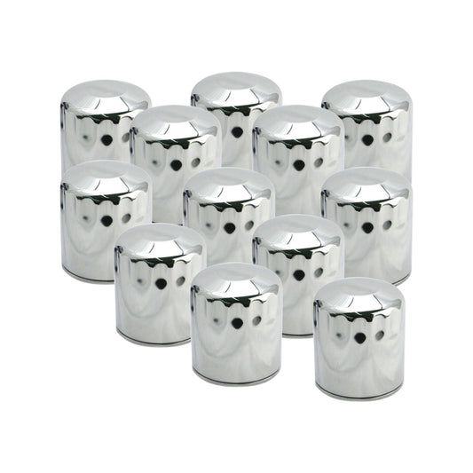 S&S CYCLE - OIL FILTERS - CHROME - 12-PACK