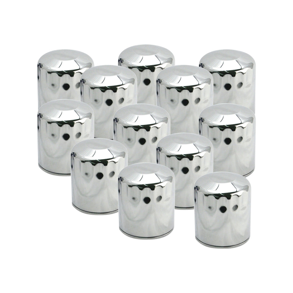 S&S CYCLE - OIL FILTERS - CHROME - 12-PACK