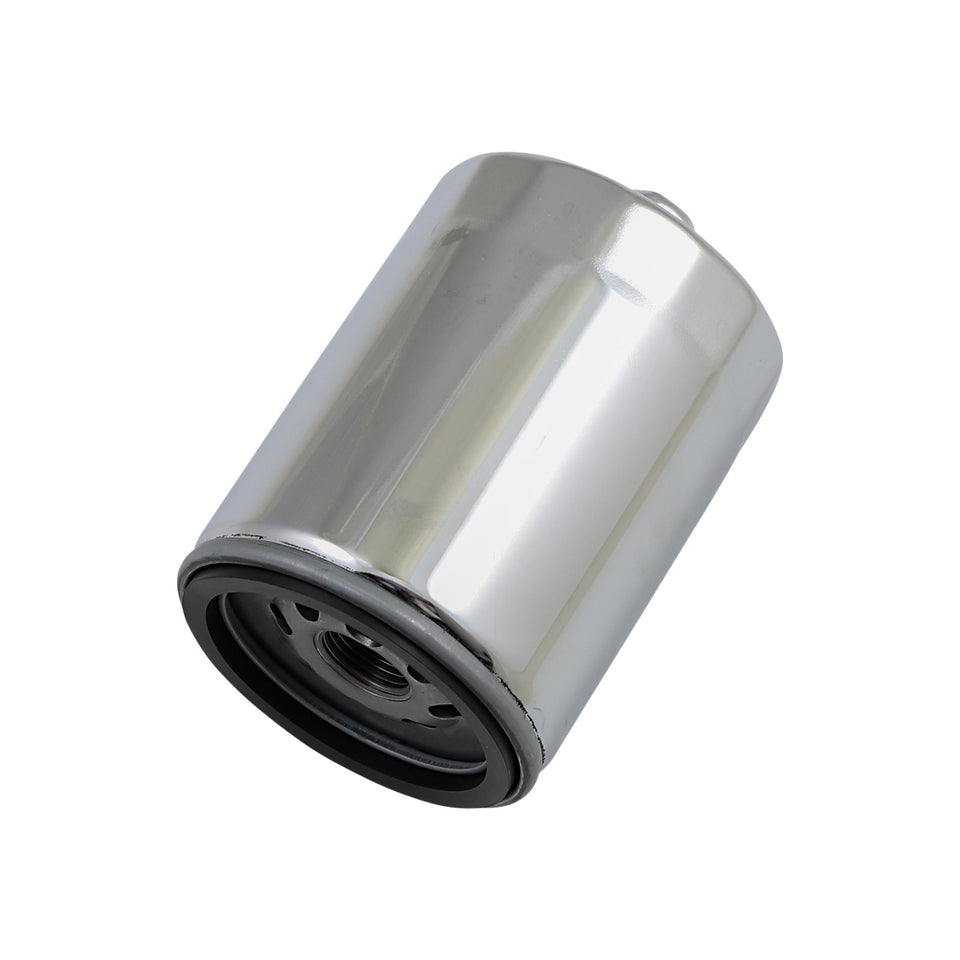 DRAG SPECIALTIES - OIL FILTER WITH NUT - CHROME - M8