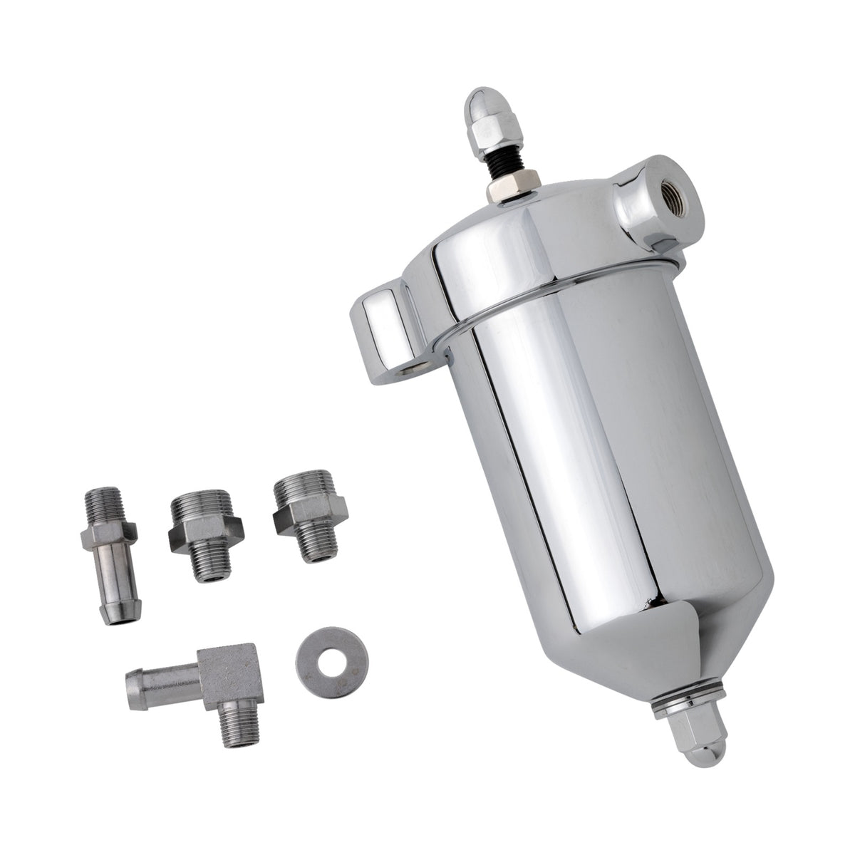 DRAG SPECIALTIES - OIL FILTER ASSEMBLY - CHROME