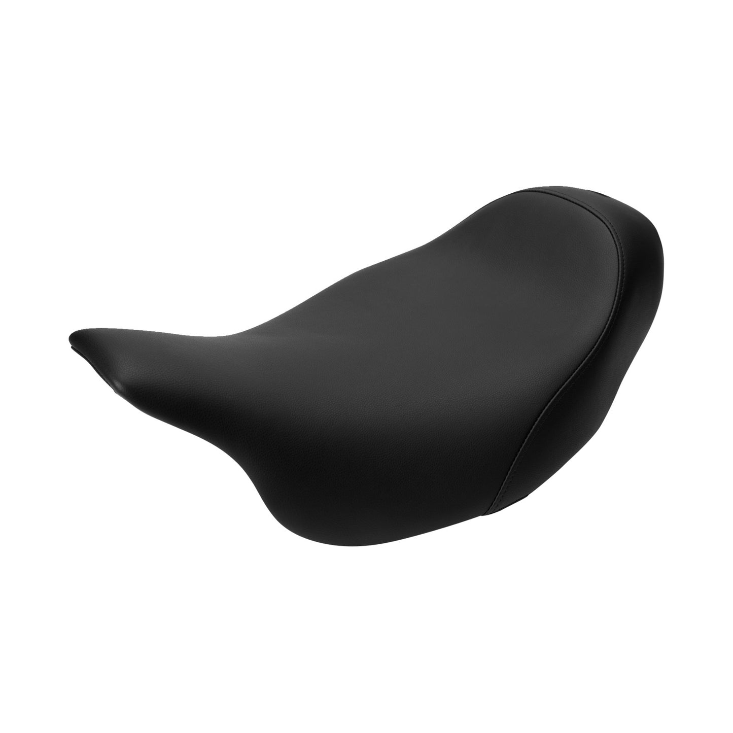 SADDLEMEN - S3 SUPER SLAMMED SEAT - SOLO - BLACK - '08-'24 FLH/FLT