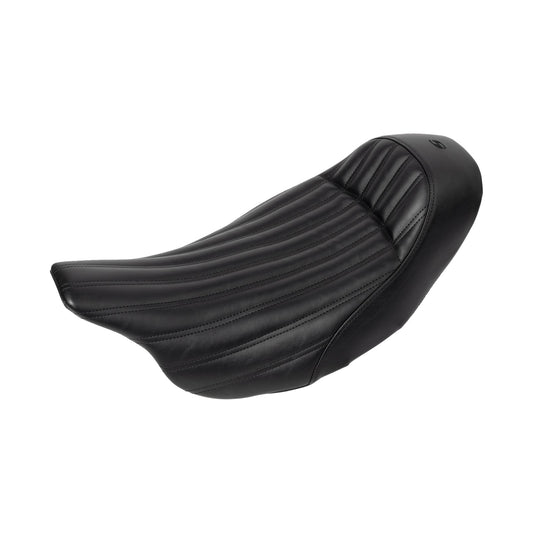SADDLEMEN - KNUCKLE SOLO SEAT - RIBBED - BLACK - FL '08-'24