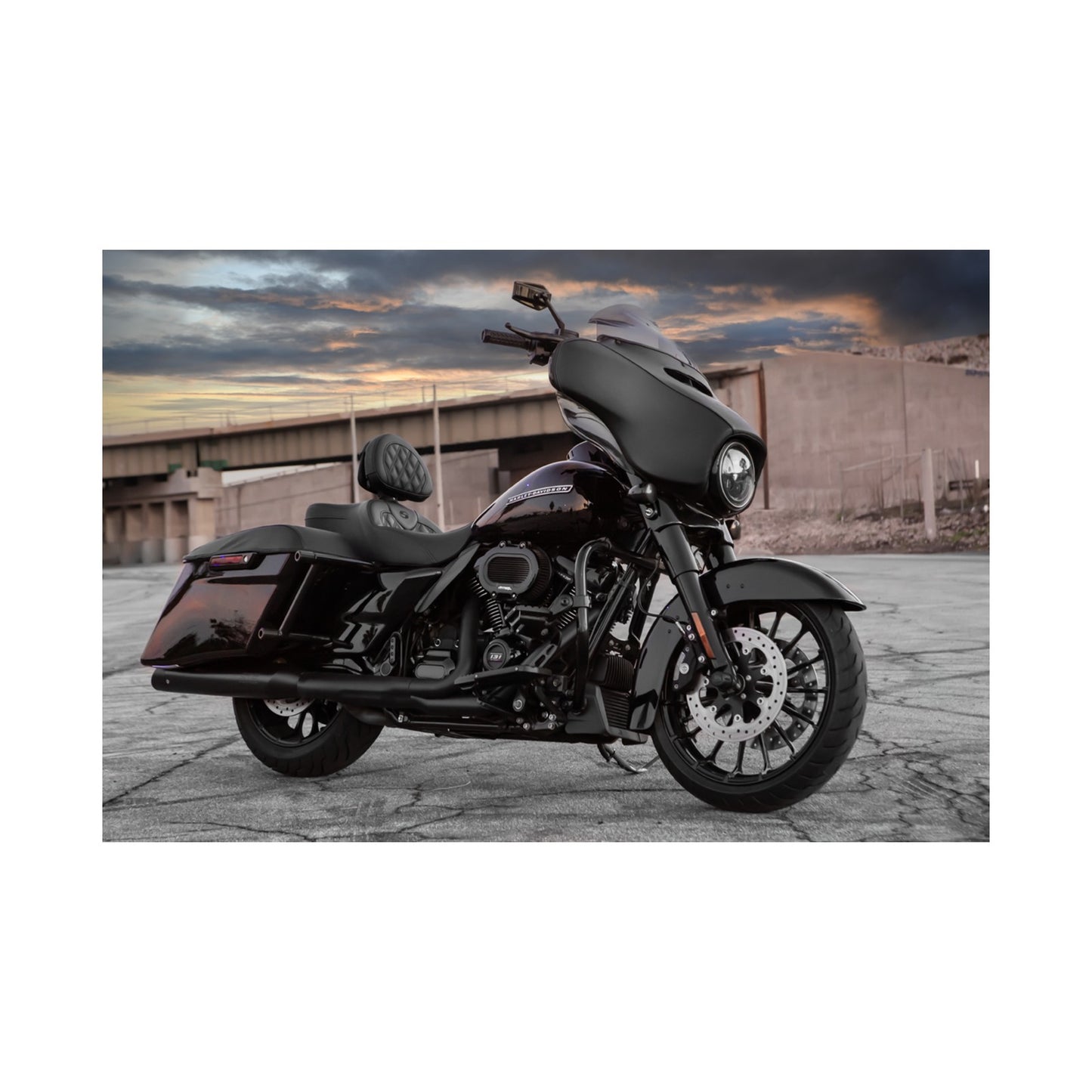 SADDLEMEN - SEAT LS ROADSOFA HEAT BR