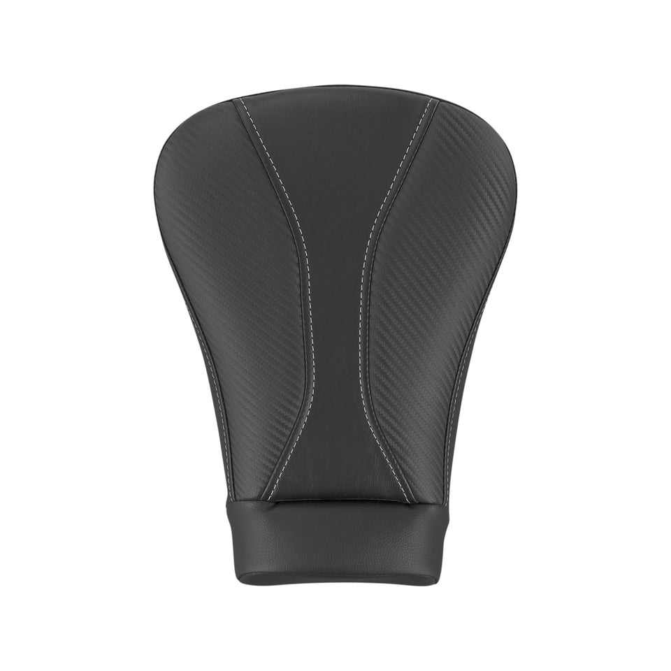 SADDLEMEN - DOMINATOR PILLION PAD - SPORT - BLACK W/ GRAY STITCHING - FL '08-'25