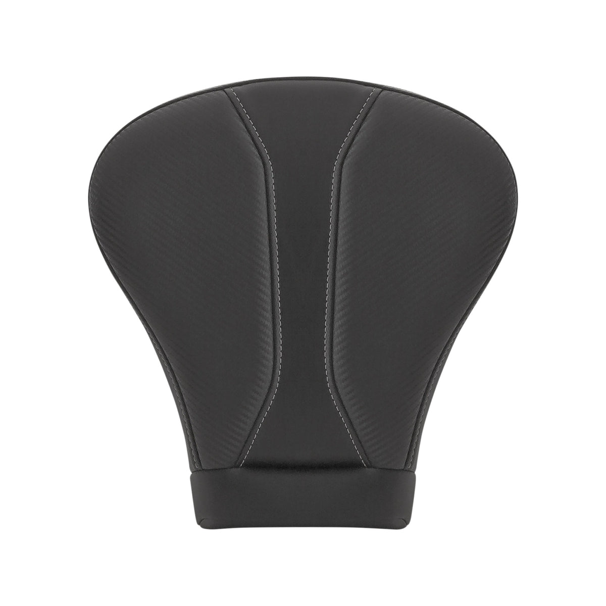 SADDLEMEN - DOMINATOR PILLION PAD - EXTENDED REACH/TOURING - BLACK W/ GRAY STITCHING - FL '08-'25