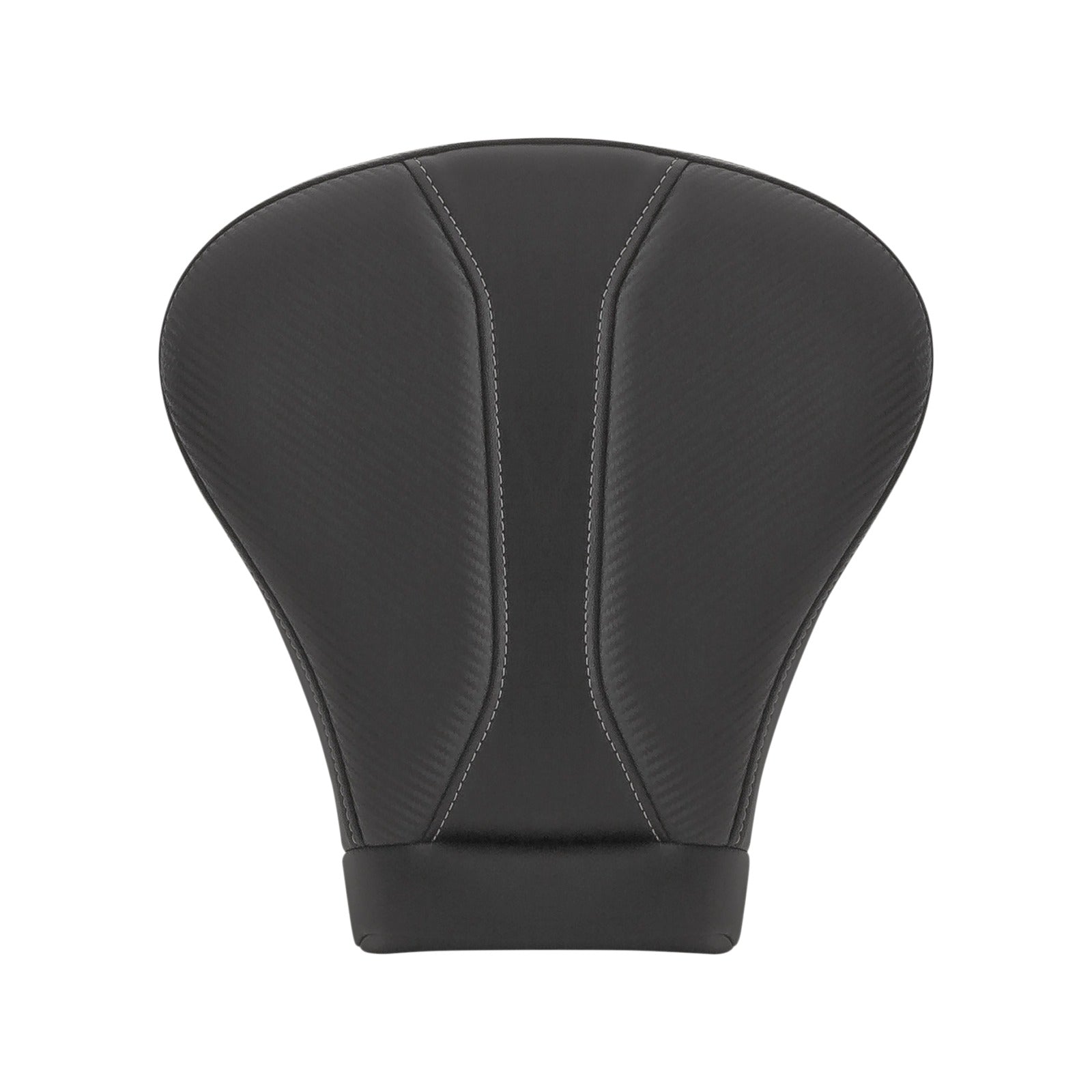 SADDLEMEN - DOMINATOR PILLION PAD - EXTENDED REACH/TOURING - BLACK W/ GRAY STITCHING - FL '08-'25