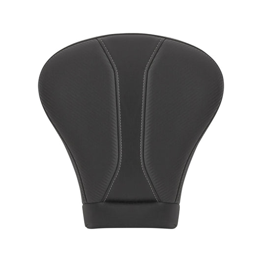 SADDLEMEN - DOMINATOR PILLION PAD - EXTENDED REACH/TOURING - BLACK W/ GRAY STITCHING - FL '08-'25