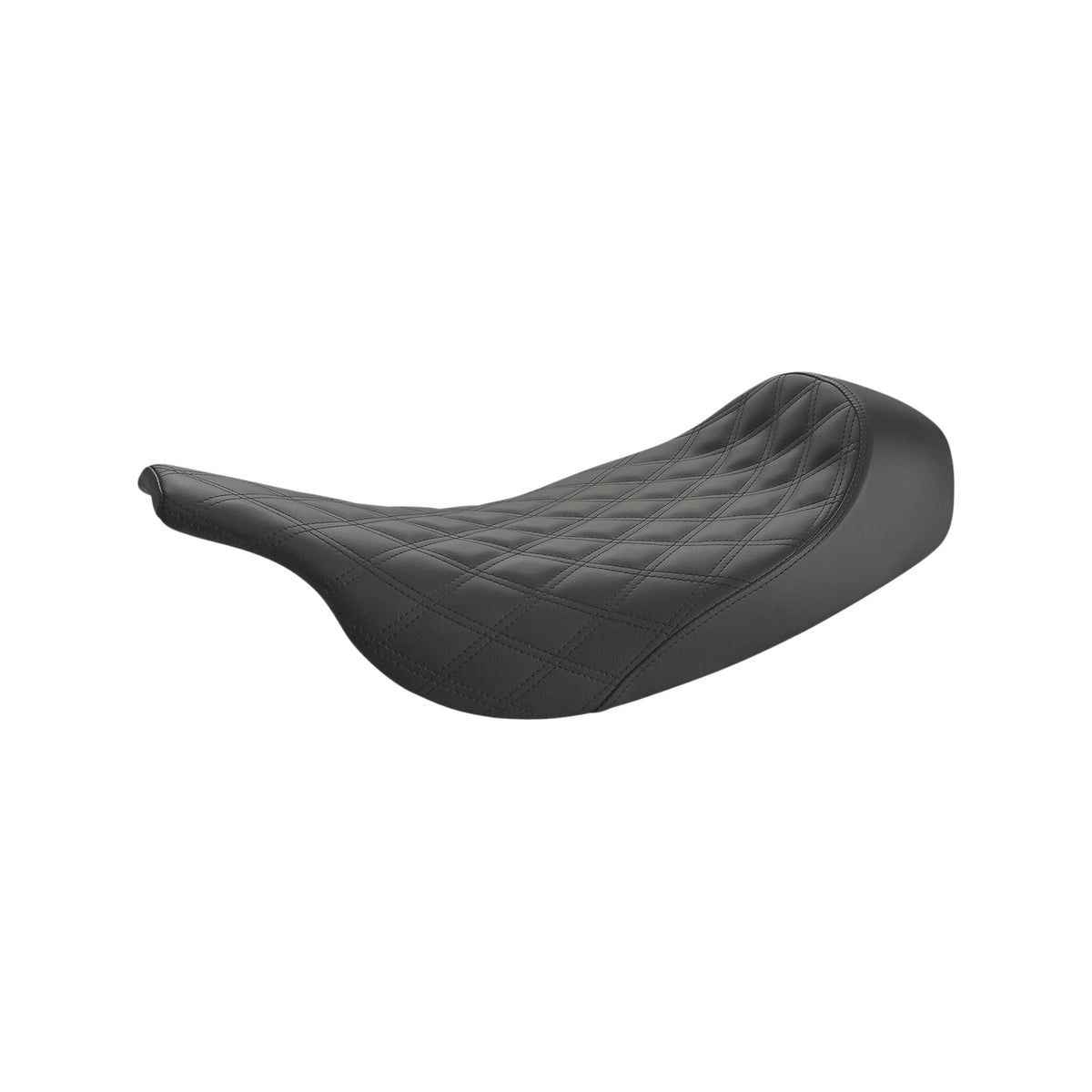 SADDLEMEN - RENEGADE(TM) SOLO SEAT - LATTICE STITCHED - BLACK - FL '97-'07