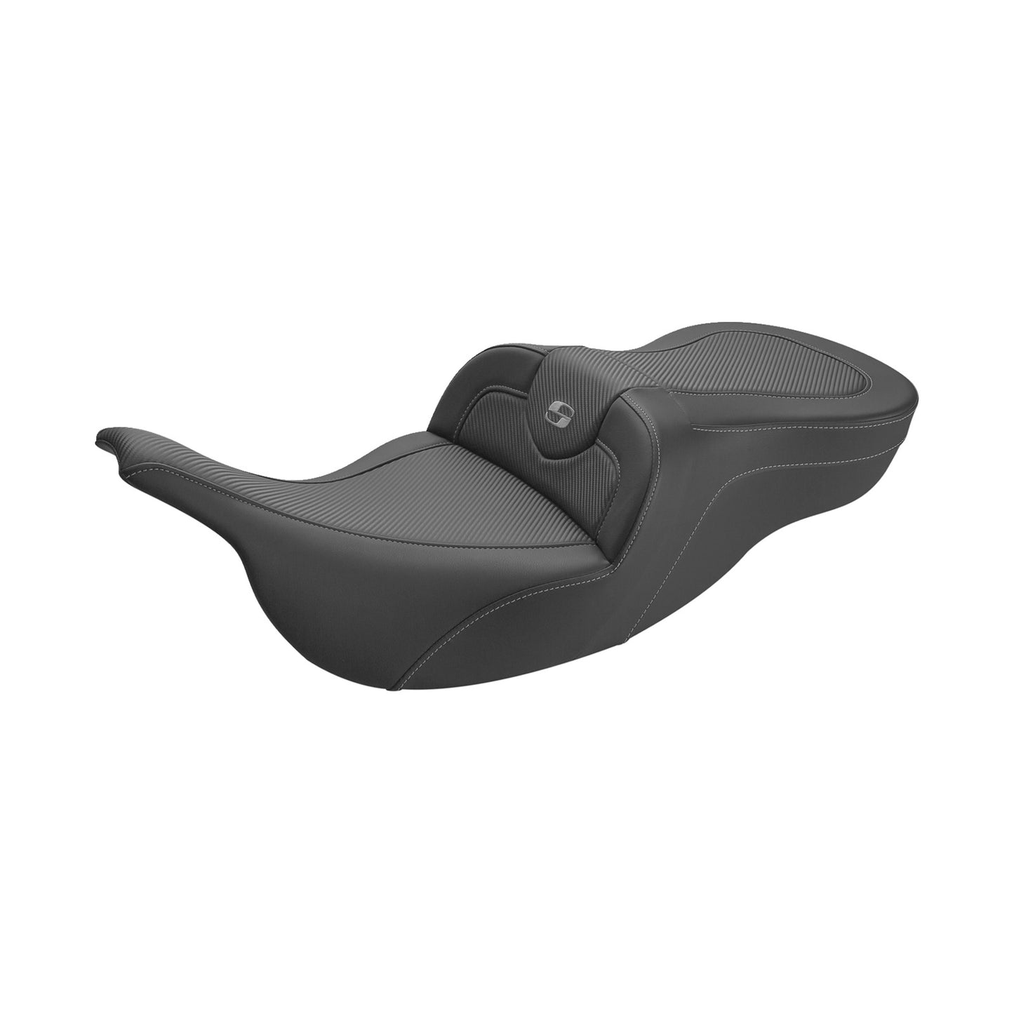 SADDLEMEN - ROADSOFA(TM) SEAT - CARBON FIBER - WITHOUT BACKREST - '97-'07 FL