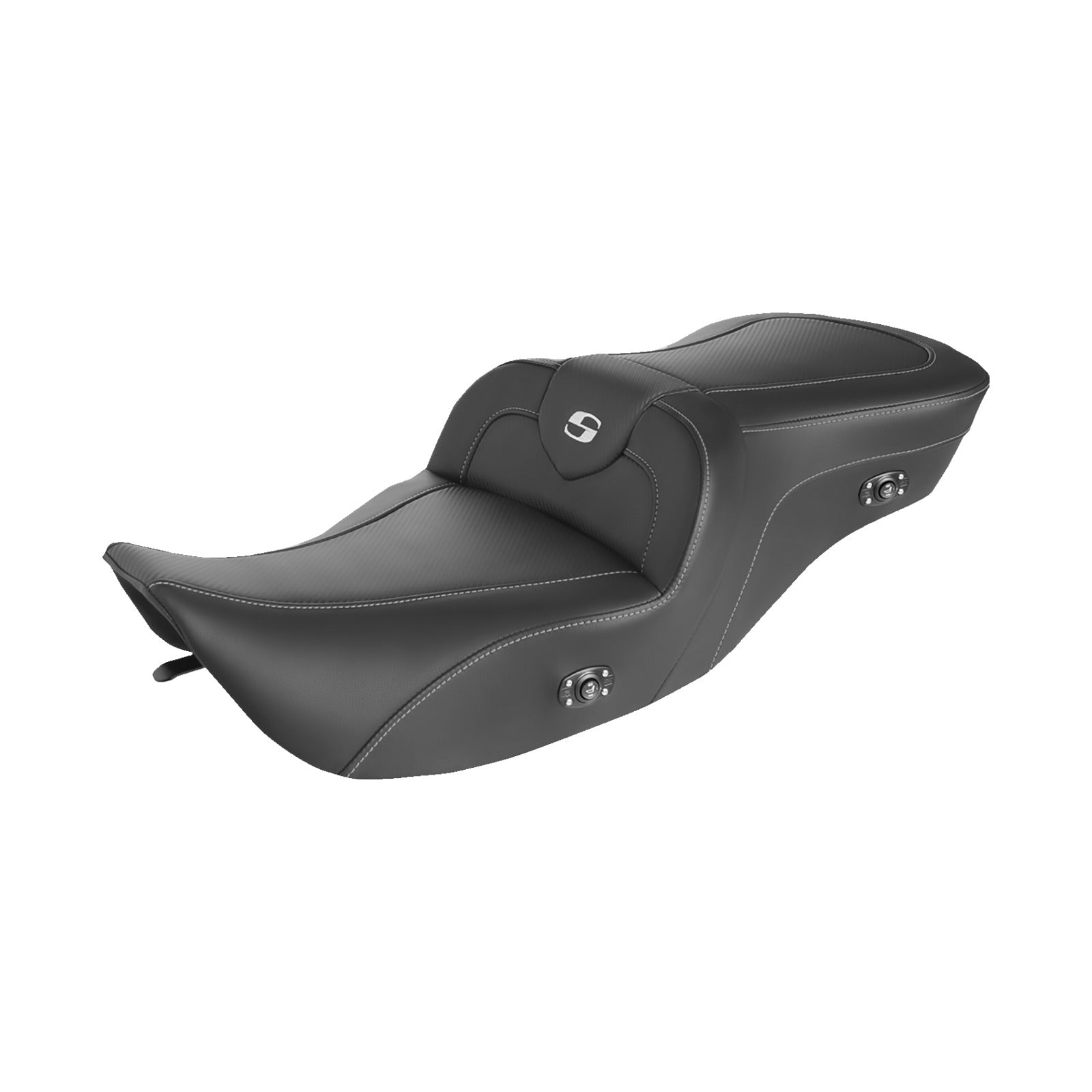 SADDLEMEN - HEATED ROADSOFA(TM) SEAT - CARBON FIBER