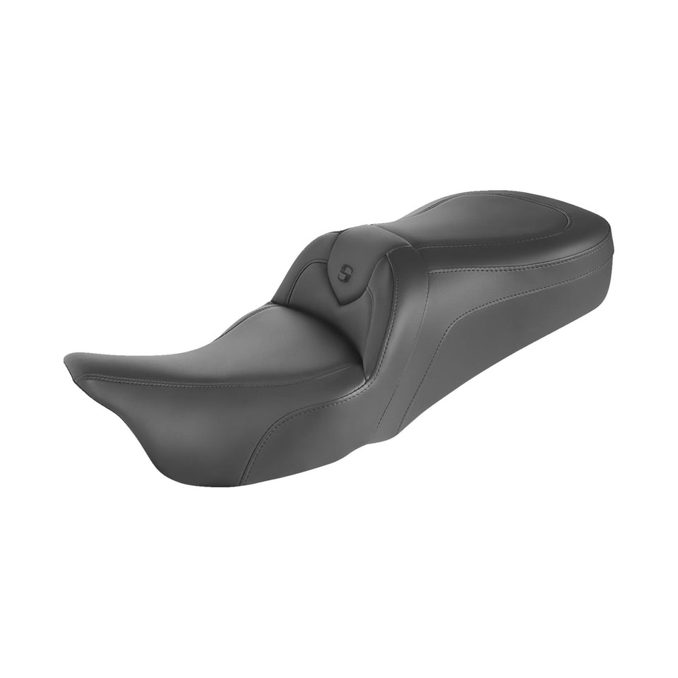 SADDLEMEN - ROADSOFA™ SEAT W/ BLACK STITCHING - FLH '97-'07