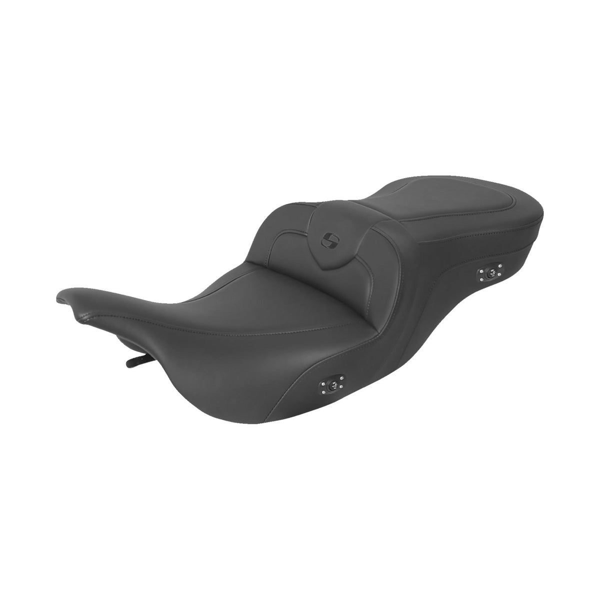 SADDLEMEN - HEATED ROADSOFA™ SEAT W/BLACK STITCHING - '97-'07