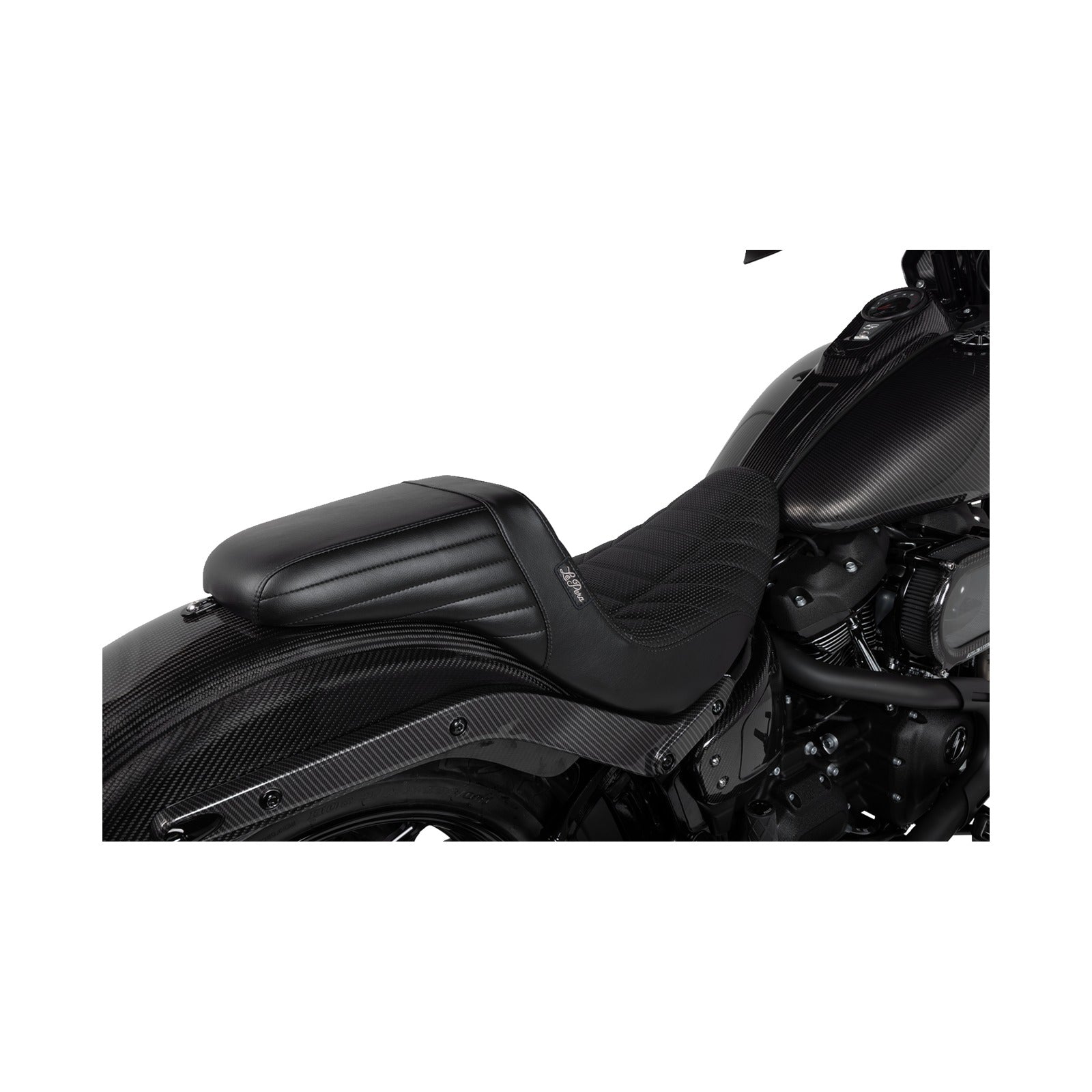 LE PERA - KICKFLIP SEAT - TRACK PLEAT - BLACK '18-'23