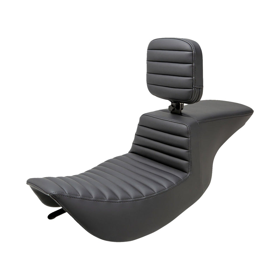 SADDLEMEN - TOUR STEP-UP SEAT - RIDER BACKREST - FLHR/FLHX '97-'07