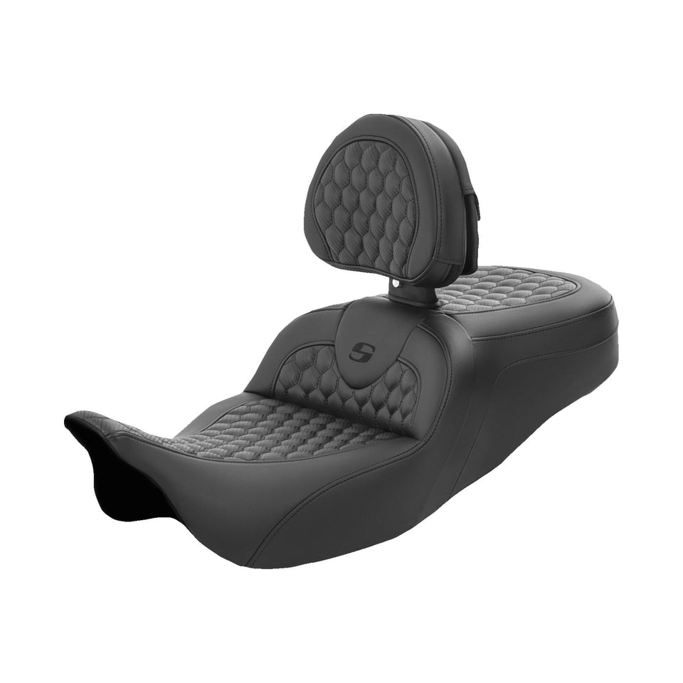 SADDLEMEN - ROADSOFA™ SEAT - HONEYCOMB - '08-'24