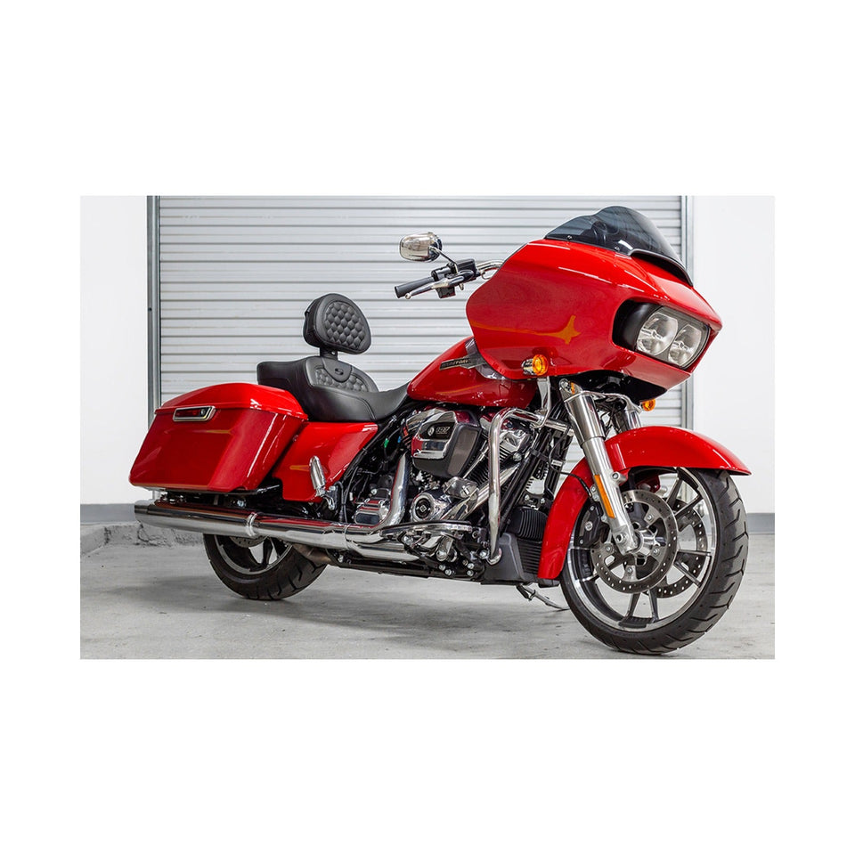SADDLEMEN - ROADSOFA™ SEAT - HONEYCOMB - EXTENDED REACH - HEATED - '08-'23