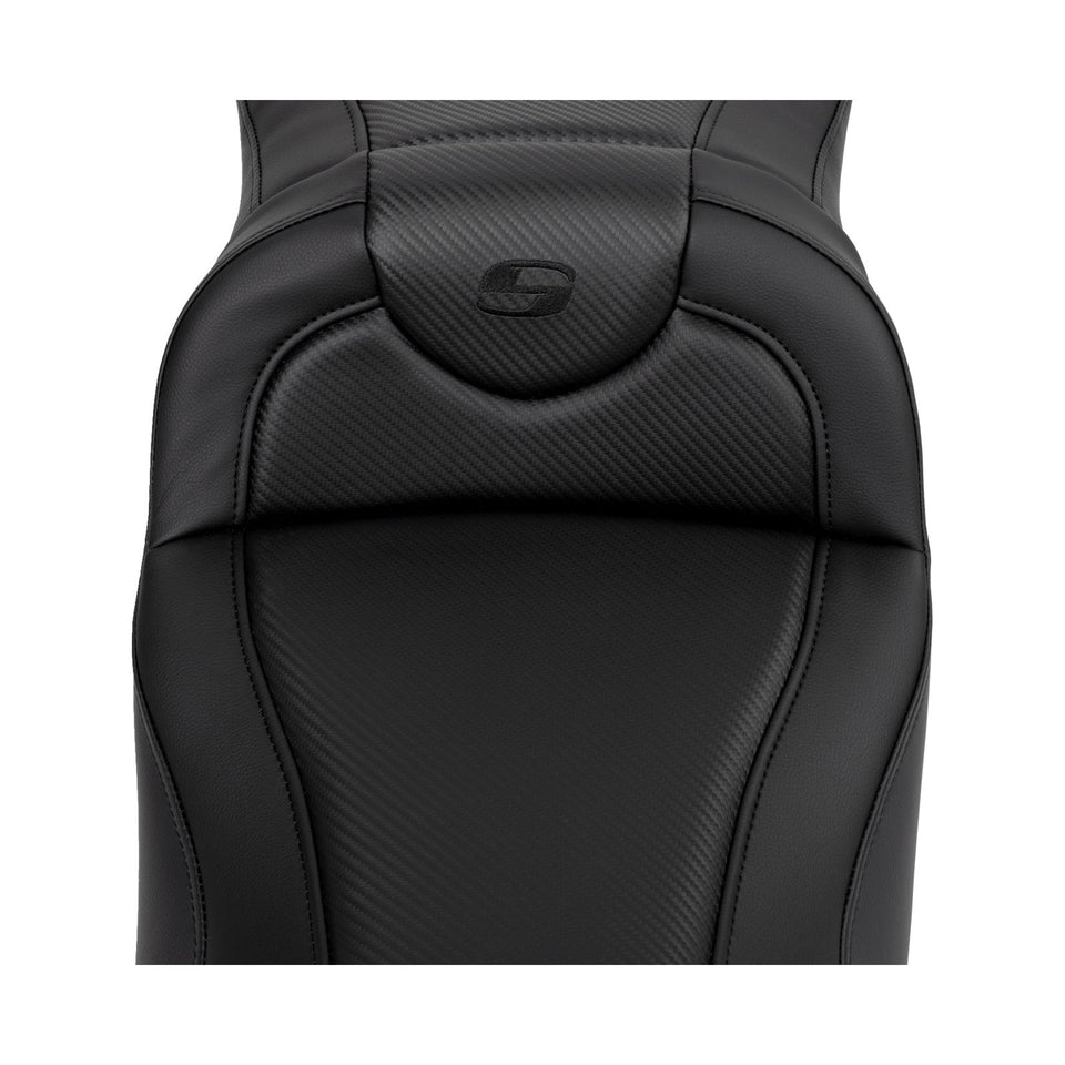 SADDLEMEN - ROADSOFA™ EXTENDED REACH SEAT - CARBON FIBER - '08-'24