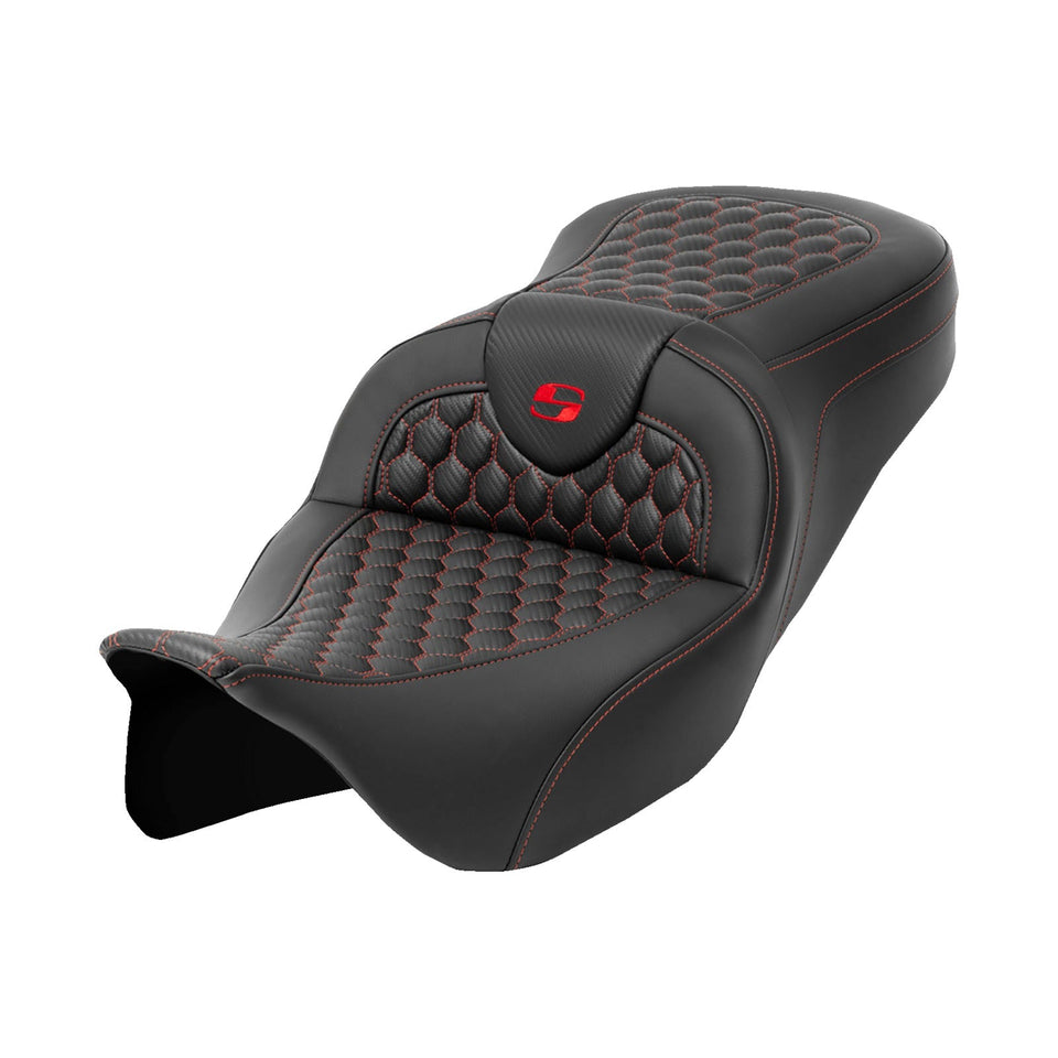 SADDLEMEN - ROADSOFA™ SEAT - HONEYCOMB - '08-'23