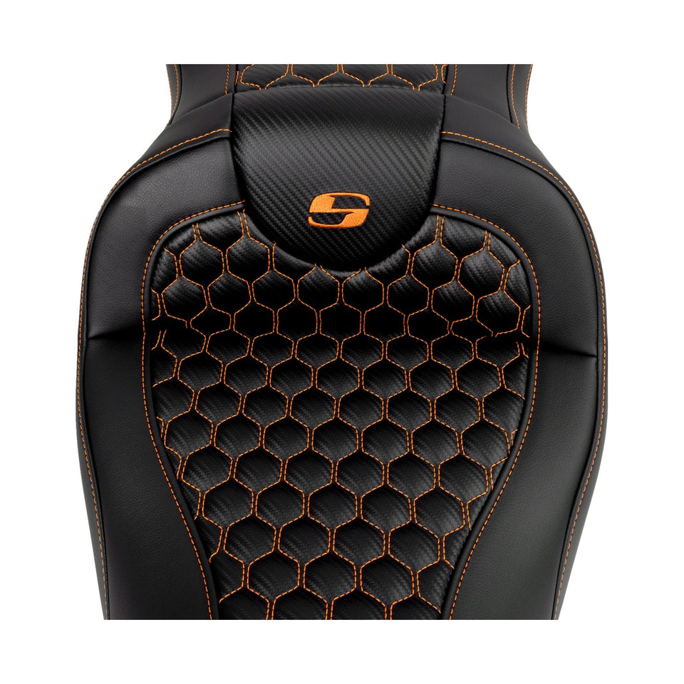 SADDLEMEN - ROADSOFA™ SEAT - HONEYCOMB - '08-'23
