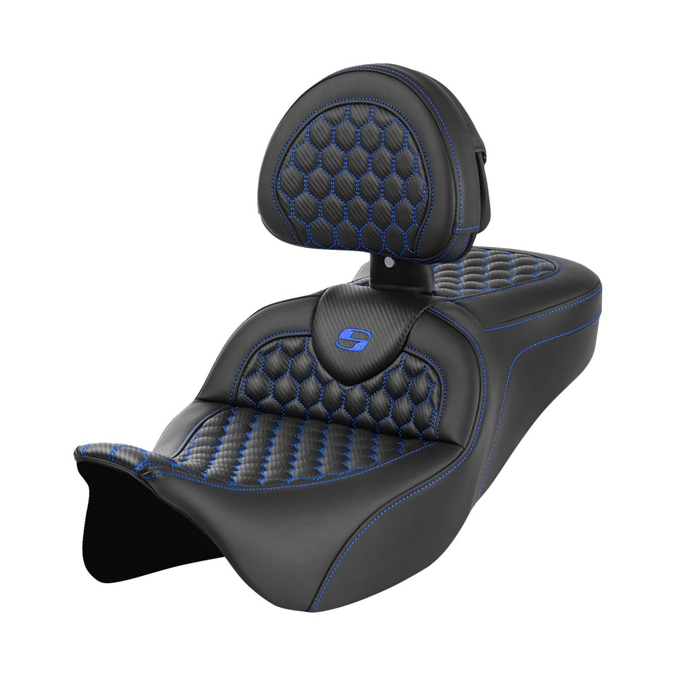 SADDLEMEN - ROADSOFA™ SEAT - HONEYCOMB - '08-'23
