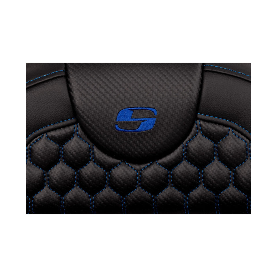 SADDLEMEN - ROADSOFA™ SEAT - HONEYCOMB - EXTENDED REACH - FLH/FLT '08-'24