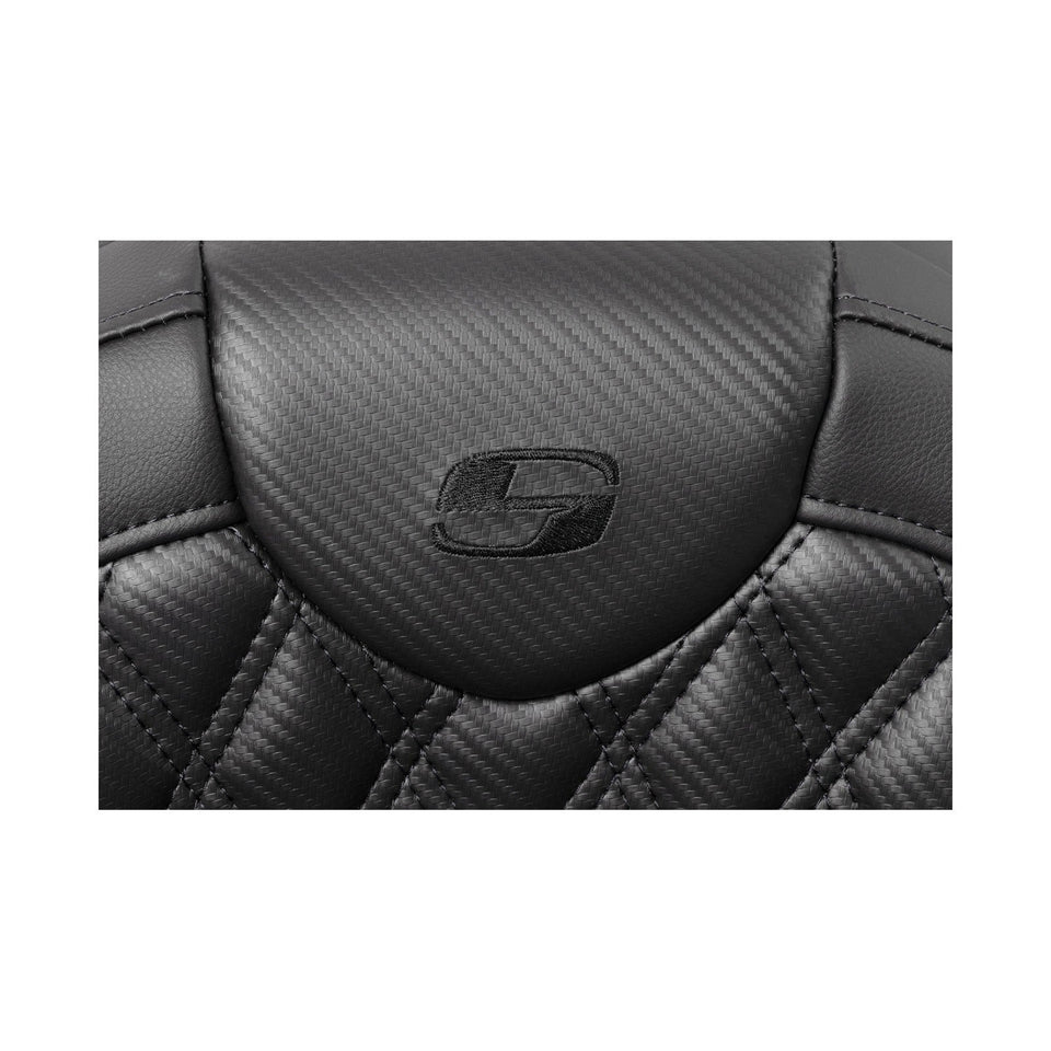 SADDLEMEN - ROADSOFA™ SEAT - CARBON FIBER - '08-'23 - SET 1