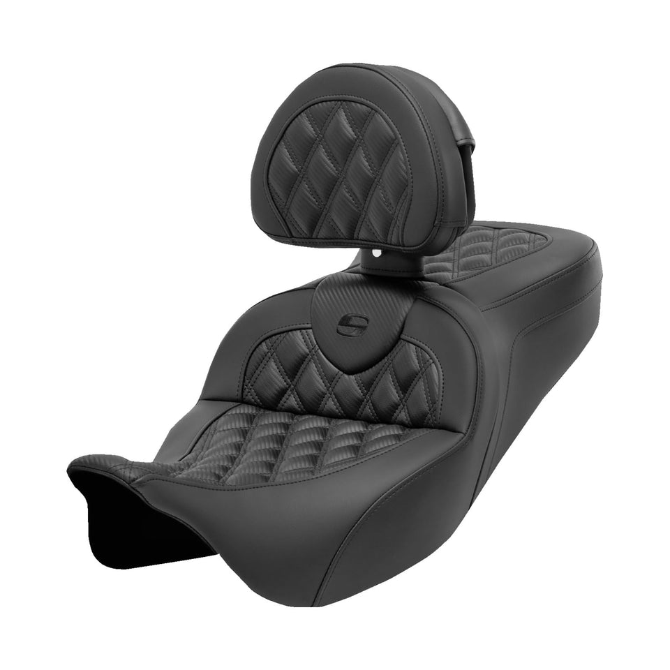 SADDLEMEN - ROADSOFA™ SEAT - CARBON FIBER - '08-'23 - SET 1
