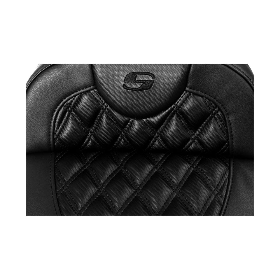 SADDLEMEN - ROADSOFA™ EXTENDED REACH SEAT - CARBON FIBER - '08-'23