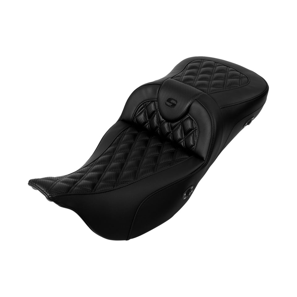 SADDLEMEN - ROADSOFA™ EXTENDED REACH SEAT - CARBON FIBER - '08-'23