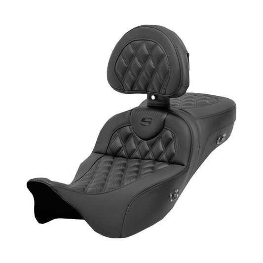 SADDLEMEN - ROADSOFA™ EXTENDED REACH SEAT - CARBON FIBER - '08-'23