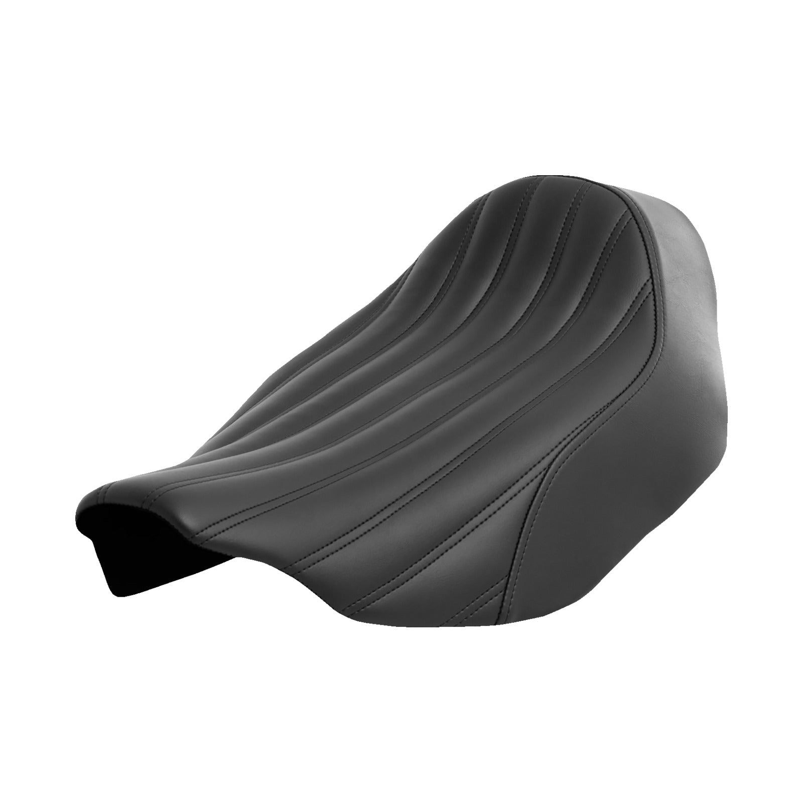 SADDLEMEN - RENEGADE(TM) KNUCKLE SOLO SEAT - BLACK - FLH/FLT '23-'24