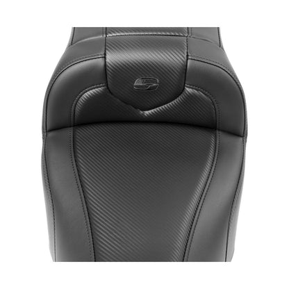 SADDLEMEN - ROADSOFA™ SEAT - CARBON FIBER - FLTR/FLHX '23-'24 - SET 2