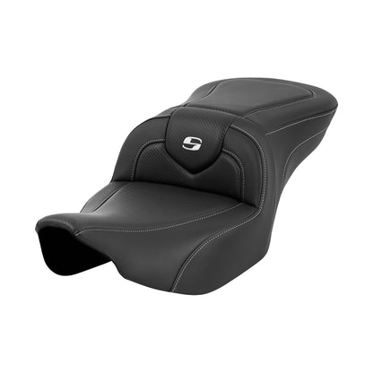 SADDLEMEN - ROADSOFA™ SEAT - CARBON FIBER - FLTR/FLHX '23-'24 - SET 2