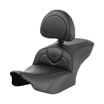SADDLEMEN - ROADSOFA™ SEAT - CARBON FIBER - FLTR/FLHX '23-'24 - SET 2