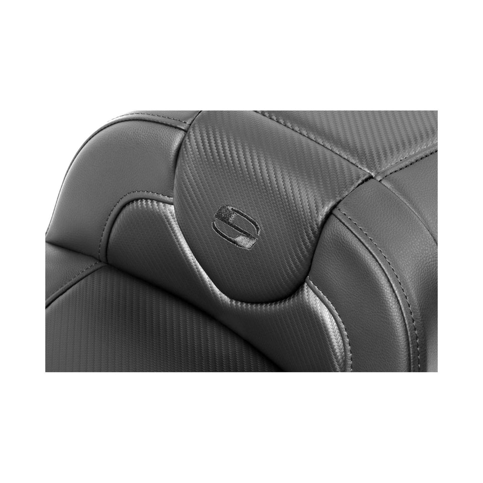 SADDLEMEN - ROADSOFA™ EXTENDED REACH SEAT - CARBON FIBER - FLTR/FLHX '23-'24 - SET 1