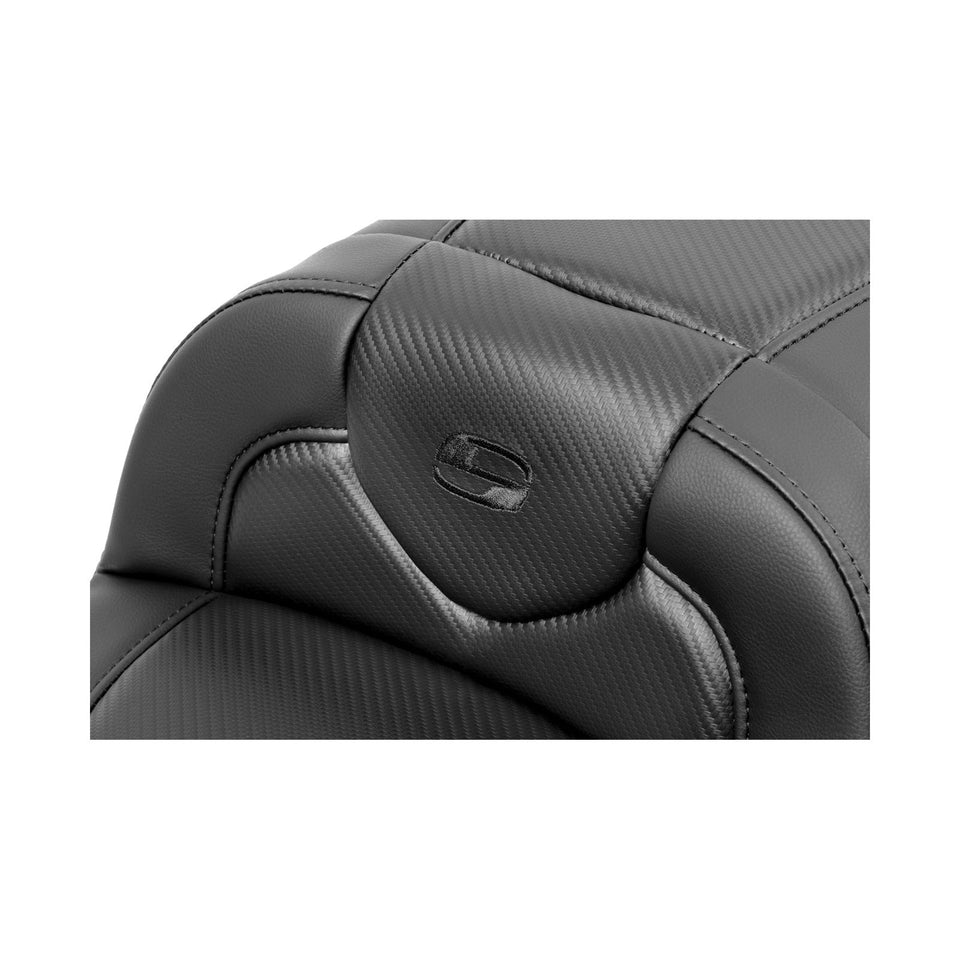 SADDLEMEN - ROADSOFA™ EXTENDED REACH SEAT - CARBON FIBER - FLTR/FLHX '23-'24 - SET 1