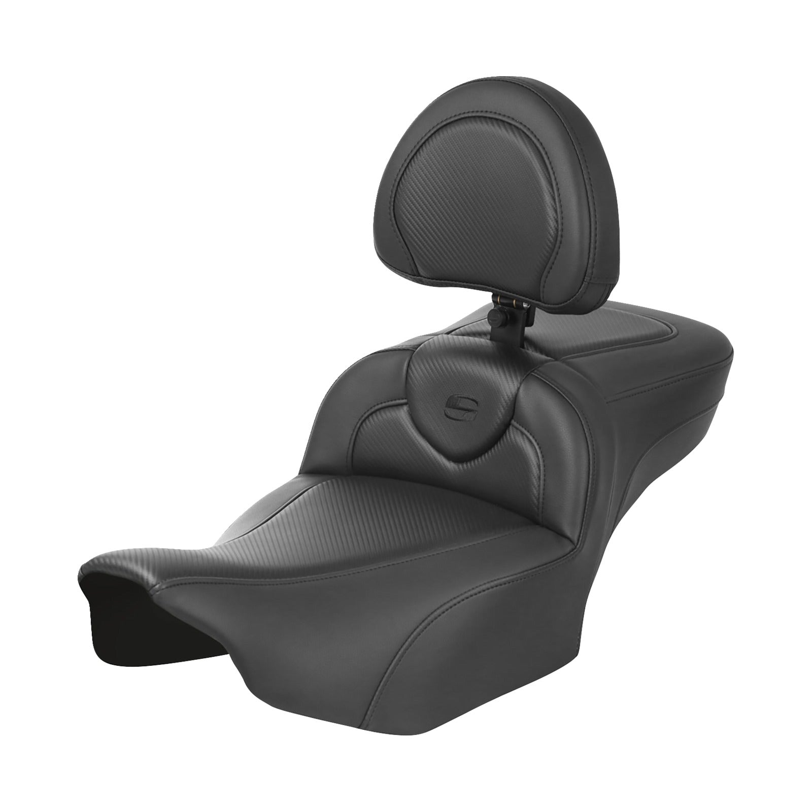 SADDLEMEN - ROADSOFA™ EXTENDED REACH SEAT - CARBON FIBER - FLTR/FLHX '23-'24 - SET 1